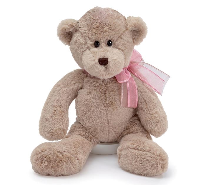 Pink Bow Bear